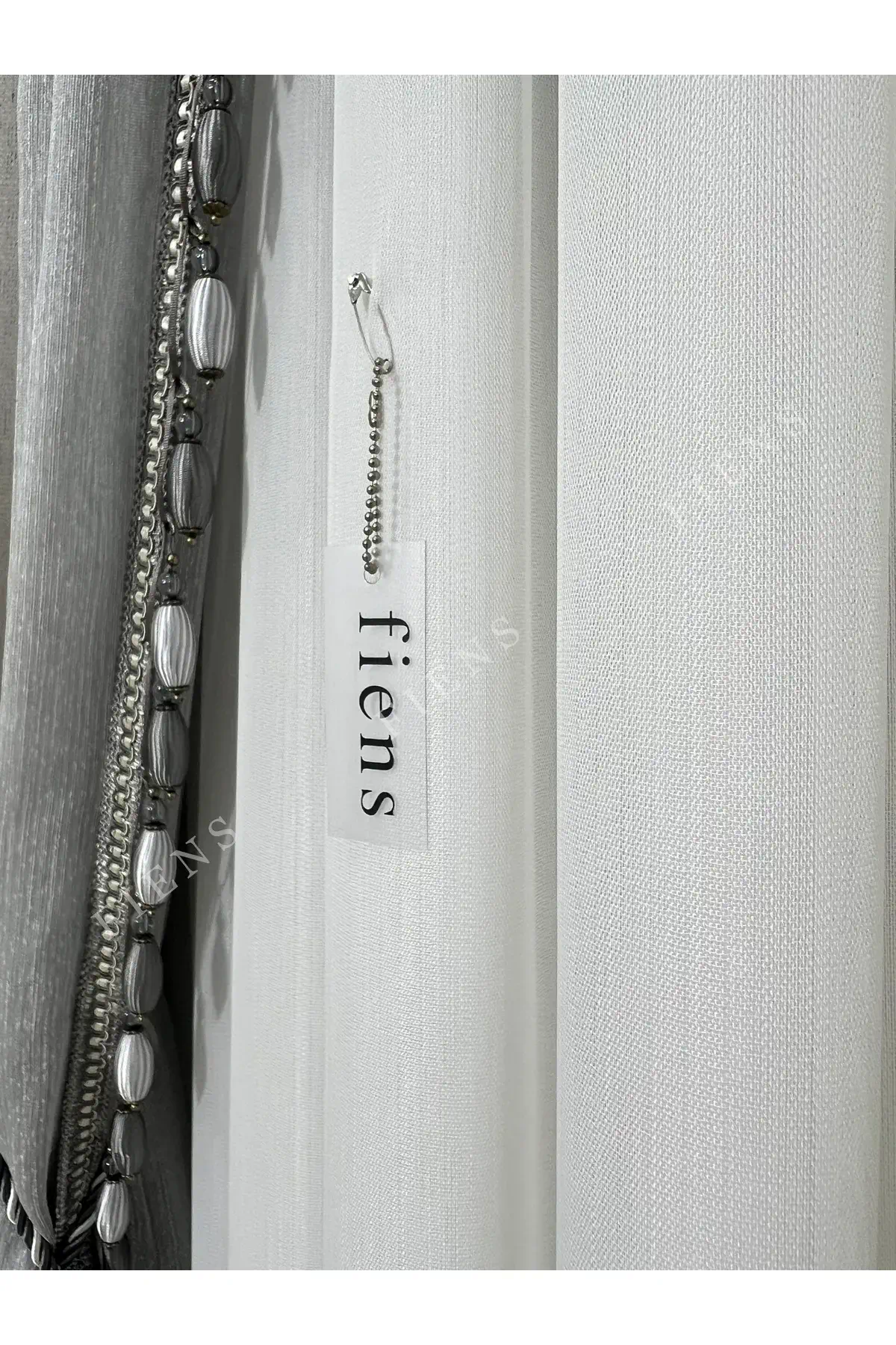 Soft Bambu Simsiz Tül Perde
