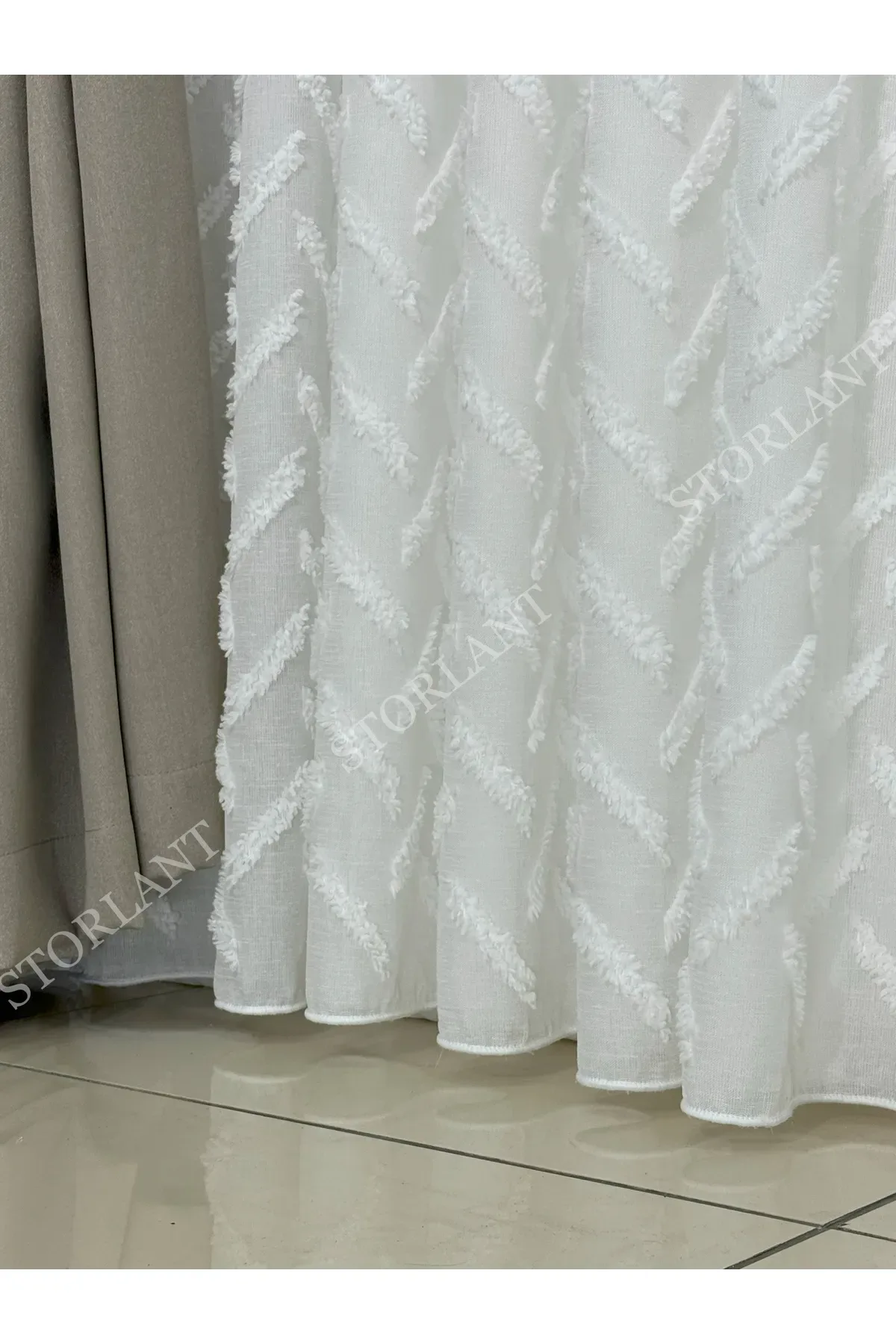 ölçüye özel tül perde oturma odası