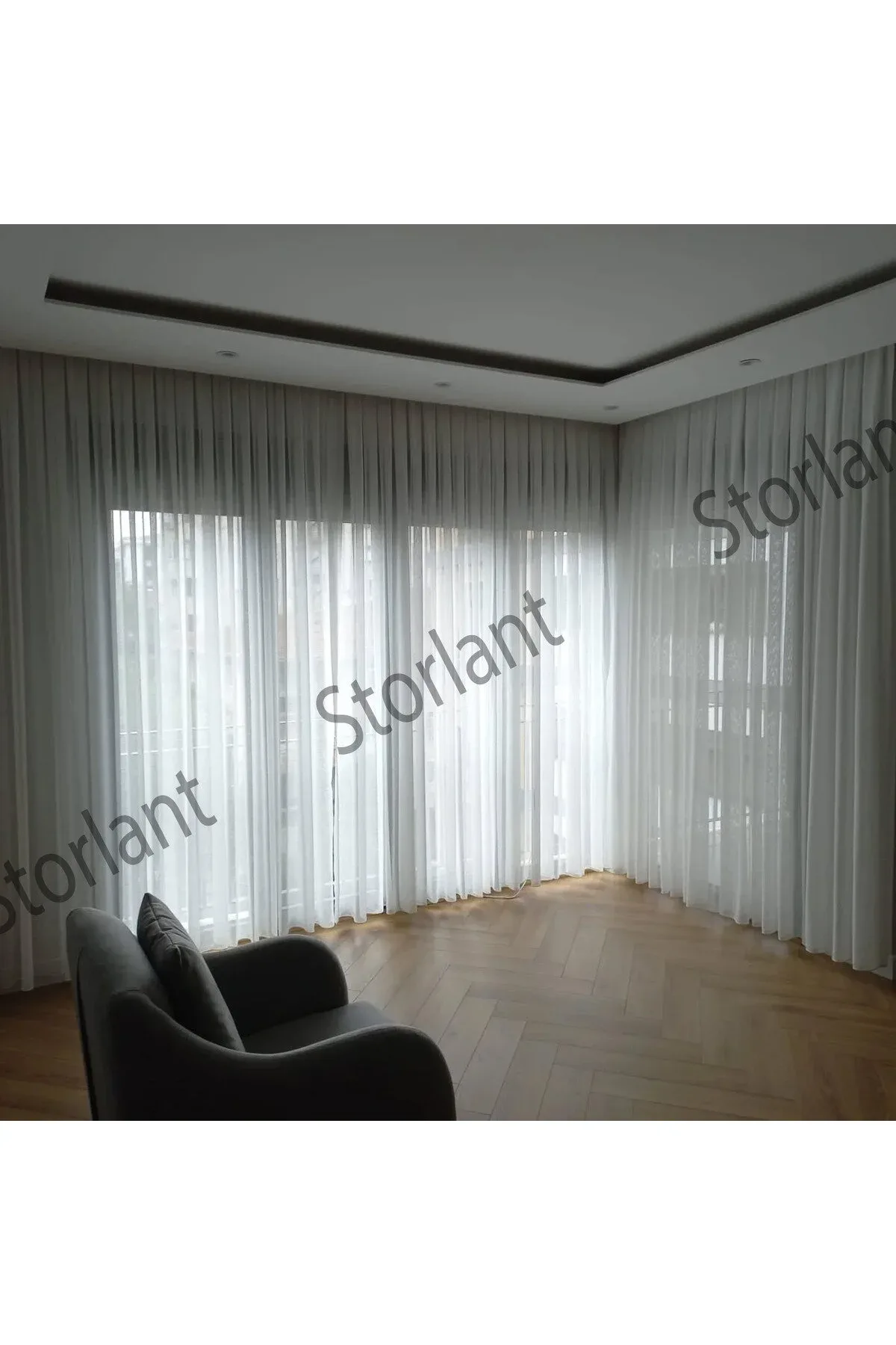 perde montaj görünümü – Stor Perde, Tül Perde, Güneşlik ve Fon Perdelerde Özel Dikim | Storlant