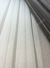 modern tül perde yatak odası dekorasyon