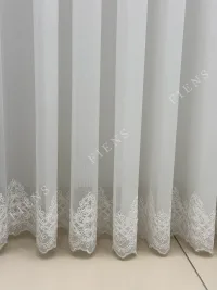 modern tül perde yatak odası dekorasyon