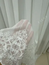 tül perde salon için