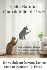 tül perde salon için