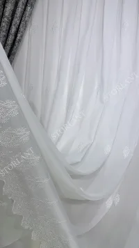 tül perde salon için