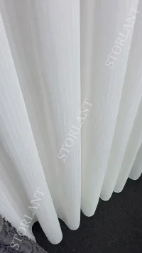 Soft Zigzag Bambu Düz Tül Perde 1/3 Sık Pileli, Ütü Gerektirmez | En Çok Tercih Edilen Model  – görsel 7