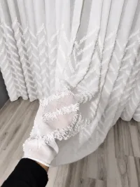 ölçüye özel tül perde oturma odası