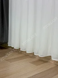 tül perde kumaş detay – özel renk