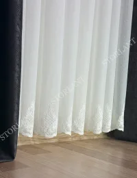 tül perde montaj görünümü – Stor Perde, Tül Perde, Güneşlik ve Fon Perdelerde Özel Dikim | Storlant