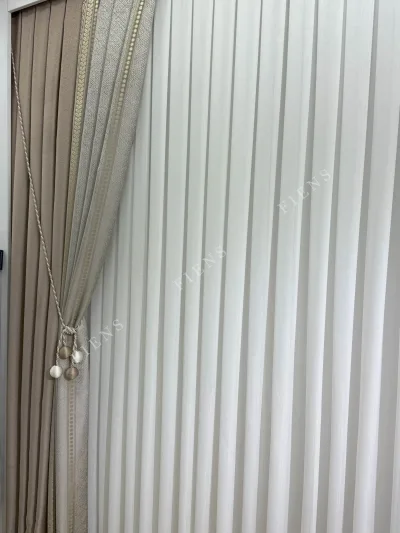 Bambu Ağır Gramajlı Tül Perde – Doğal Zarafet, Etkileyici Duruş